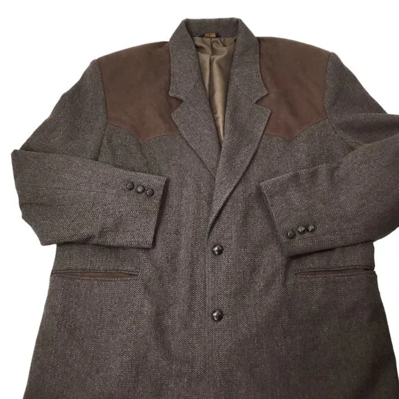 Vintage Pioneer Wear Country Gentlemen Suit Coat Blazer Jacket Western USA Sport - Picture 9 of 13